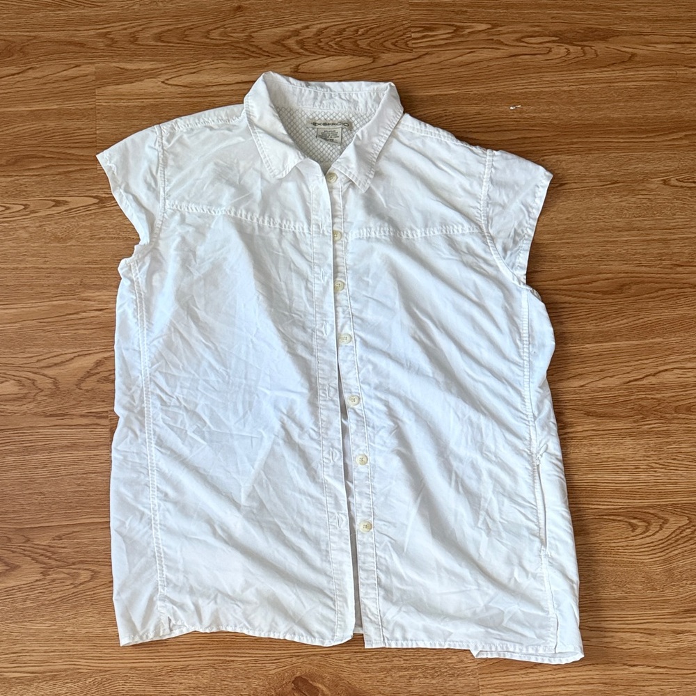 Exofficio Ivory Sleeveless Blouse